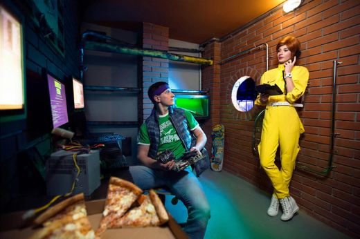 basement room | Ninja Turtles escape room